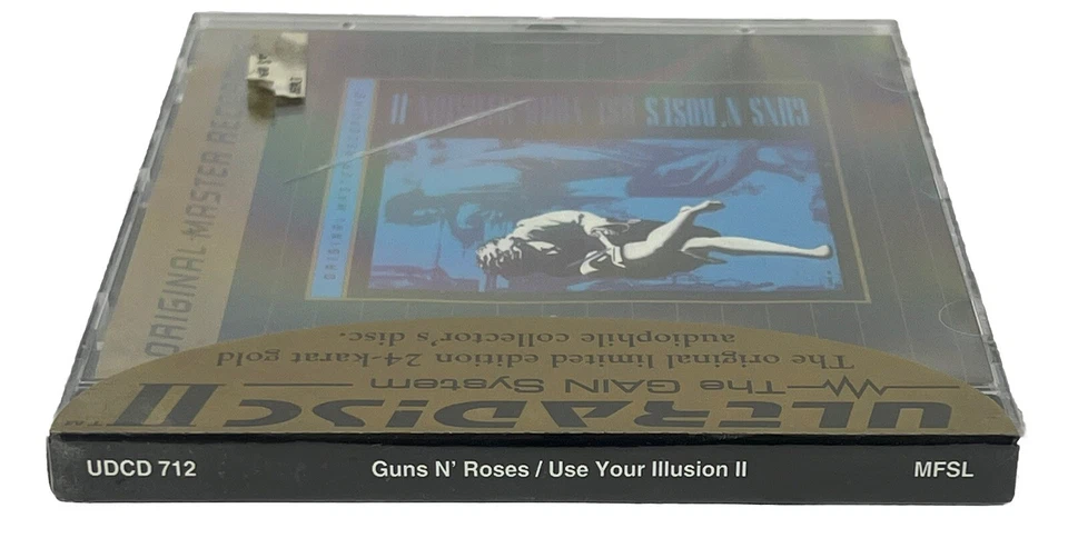 Guns N' Roses Use Your Illusion II MFSL 24kt Gold CD Original Master Recording Foto 3 de 4