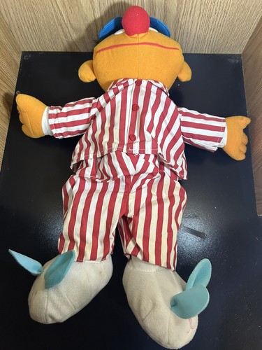Vintage 1996 Tyco Sesame Street Sing Sleep and Snore Ernie Plush Doll Toy - Picture 5 of 9