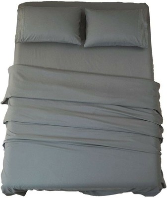 Sonoro Kate Bettlaken-Set, King Size, dunkelgrau