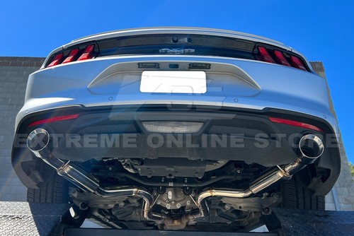 For 15-Up Ford Mustang 2.3L Ecoboost 3.7L V6 Muffler Axle Back Dual Tips Exhaust - Bild 5 von 24