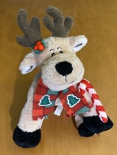 First  Main Reindeer Named Jingles Plush 8" See Description 
