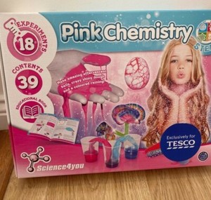 pink chemistry set