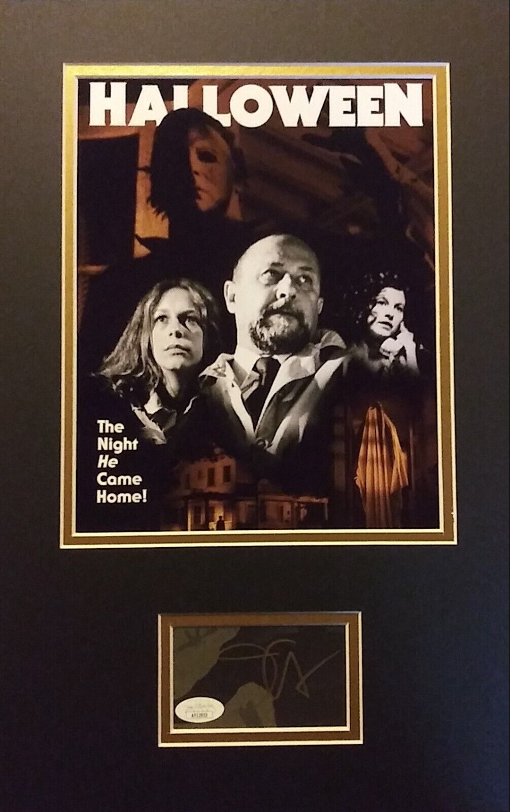 John Carpenter Halloween Movie Signed Poster - CharityStars