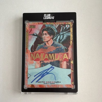 Club Legacyz Keito Nakamura Sky Oracle Heritage Signed World Heroes Auto 1/5