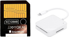 Smartmedia Card 128MB SM Memory Card Smart Media Card W/Lighting to Memory Card