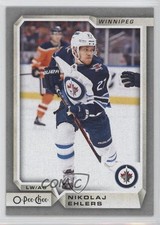 2018-19 O-Pee-Chee Silver Nikolaj Ehlers #58 0a4
