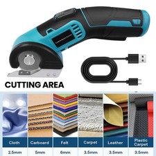 Cordless Rechargeable Cutter Electric Scissor Cardboard Box Cut Shear 2000mah US