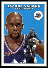 Jacque Vaughn 2000-01 Fleer Tradition #76 Utah Jazz