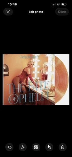 Taylor Swift - The Fate of Ophelia - Orange 7” Single Vinyl In Hand SEALED