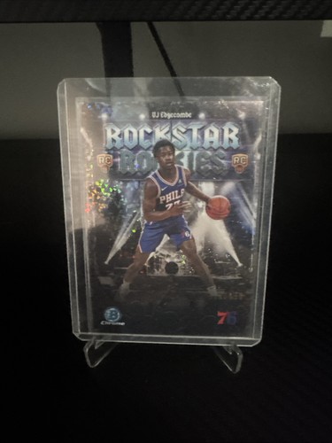 2025-26 Bowman - Rockstar Rookies VJ Edgecombe /150 #RR-3 (RC)