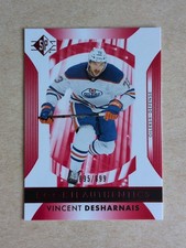 Vincent Desharnais 2023-24 UD SP Hockey #120 Rookie Authentics Red Parallel /899