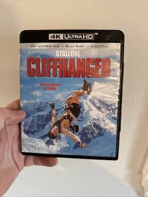 Cliffhanger (4K Ultra HD, 1993)  w/ Slip Cover- Sylvester Stallone, John Lithgow
