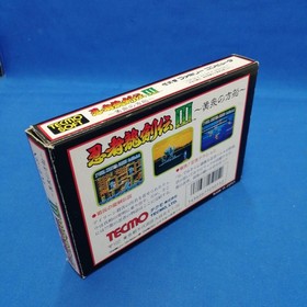 TECMO Ninja Dragon Sword III Owasen Square Ship Famicom Soft Koquan Used