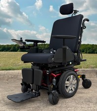 Quantum J4E Rehab Powerchair w/ iLevel Seat Elevation, Tilt  more