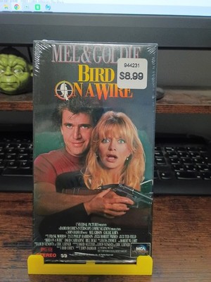 Bird on a Wire (VHS, 1990) Brand New, Sealed, Mel Gibson, Goldie Hawn