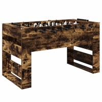 TischfußBalltisch Kicker GeräUcherte Eiche 146,5 Cm X 74 Cm X 85 Cm