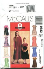 McCall's 9682 Children's Dress W/ Variations SZ 10-14 UNCUT 1998