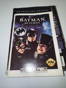 Batman Returns Sega CD Complete in Box