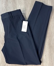 Izod Boys Flat Front Stretch Dress Pants - Performance Wear - Navy - Sz 12 - NEW