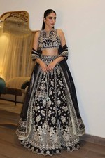 Bollywood Indian lehenga choli ethnic wedding Pakistani bridal party lehnga