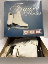 CCM PIROUETTE White Figure Ice Skates Women's Size 7 New In Box
