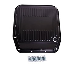Ford Aod Transmission Pan With Bolts 1980-93 A.o.d Mustang F150 Oil Pan Black