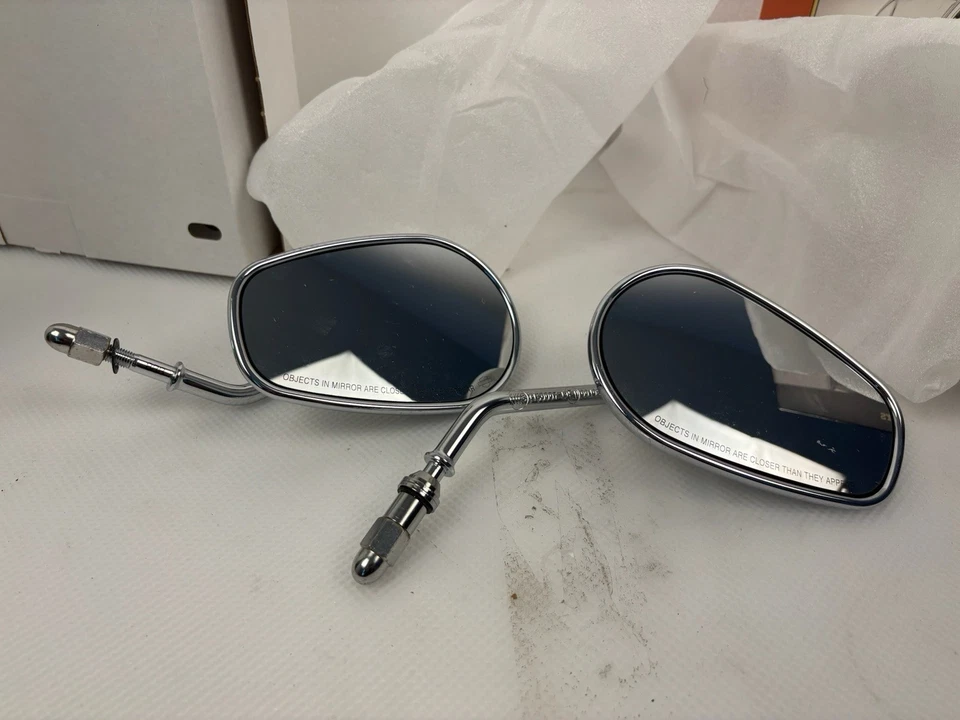 正品哈雷戴维森镀铬分体视觉侧镜 92190-06 — 第 4/4 张图片