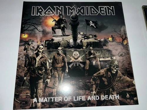 IRON MAIDEN “A MATTER OF LIFE AND DEATH” 2X  LP/VINYL NEW SEALED REISSUE EDDIE!!