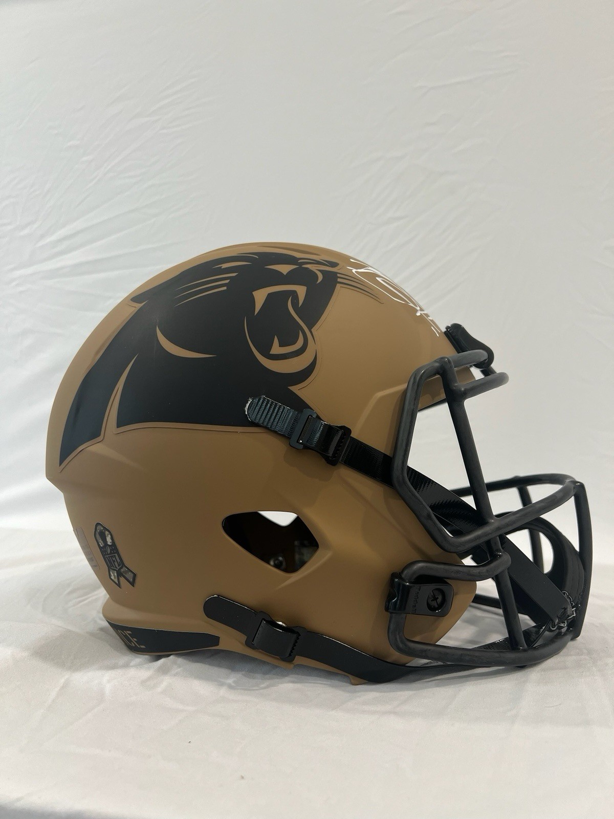 Bryce Young Panthers STS 2 Authentic Singed Full Size Helmet Beckett Certified