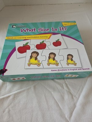 High Reach Learning What size is it Puzzle Ages 3 and Up