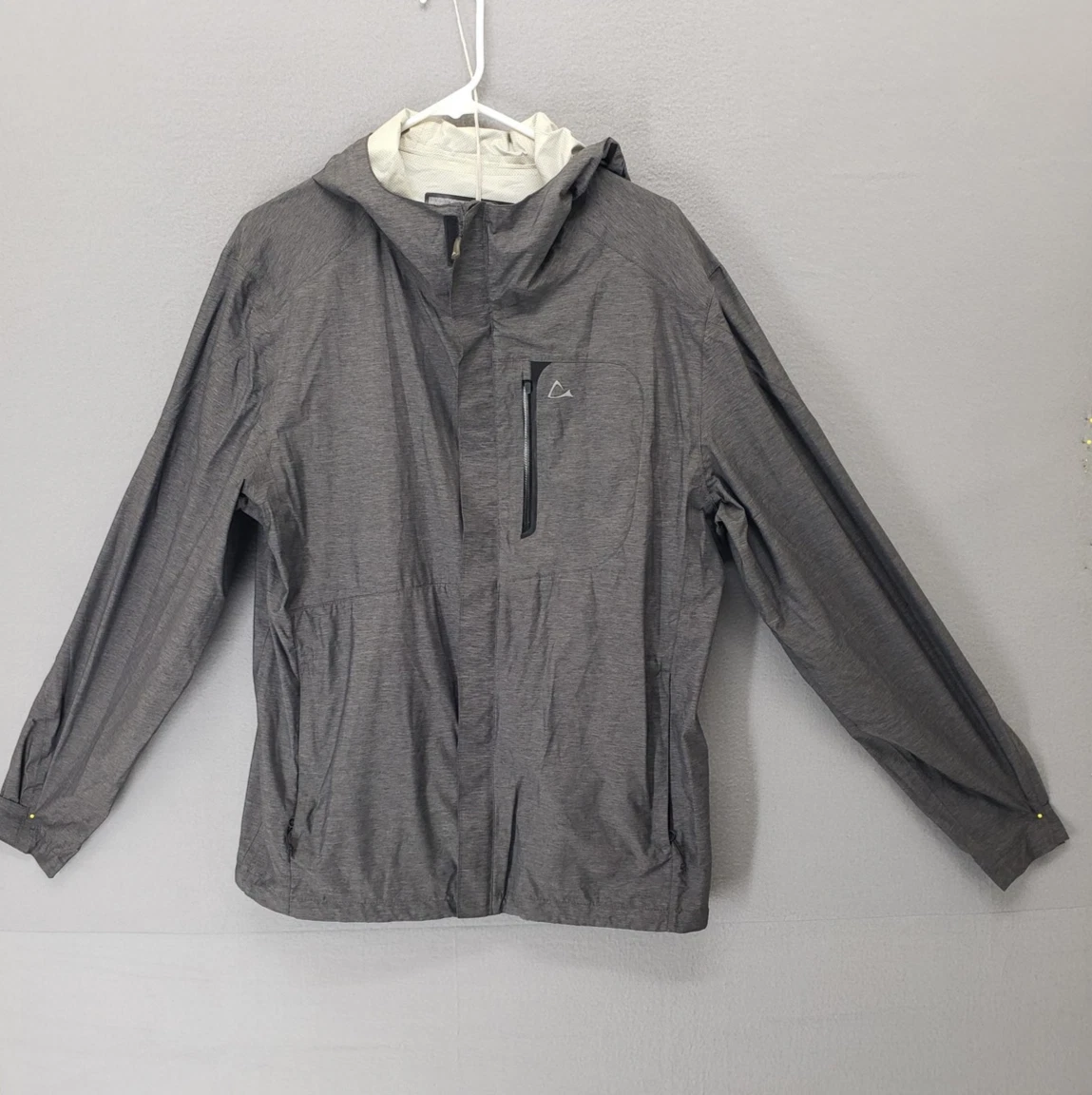 Paradox Jacket Mens Medium Gray Hooded Zip Up Outdoor Hiking Water Resistant
Opens in a new window o