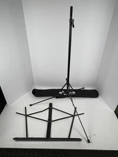 Nomad Black Lightweight Adjustable Transportable Music/Band  Stand with Case.