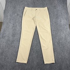 Lululemon ABC Pants Mens Size 36 Classic Fit Chino Tan Office LM59745