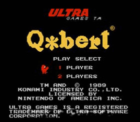 Q-Bert Q*Bert - Classic NES Nintendo Game