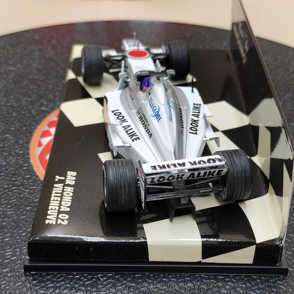 MINICHAMPS 1/43 BAR Honda Jacques Villeneuve #22 LOOK ALIKE 430000022 - Image 4 of 4
