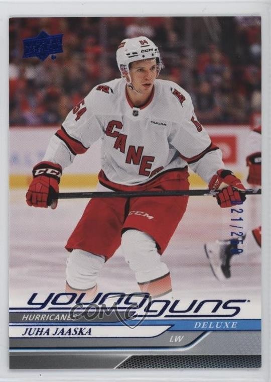 2024 Upper Deck Extended Series Young Guns Deluxe 21/250 Juha Jaaska #718 0xm8