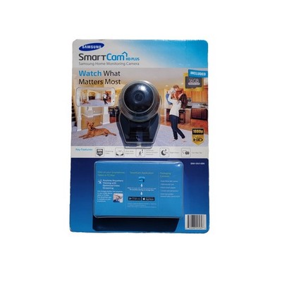 Samsung SmartCam HD Plus 1080p Wi-Fi IP Monitoring Camera Black