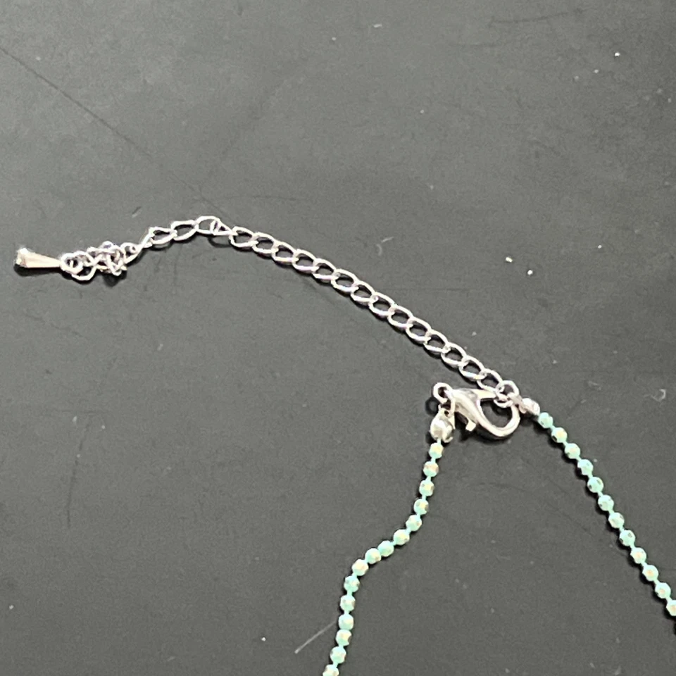 NWOT Love Detroit Tigers Baseball Orange/Blue Bead 20” Bead Necklace Jewelry  - Image 4 of 4