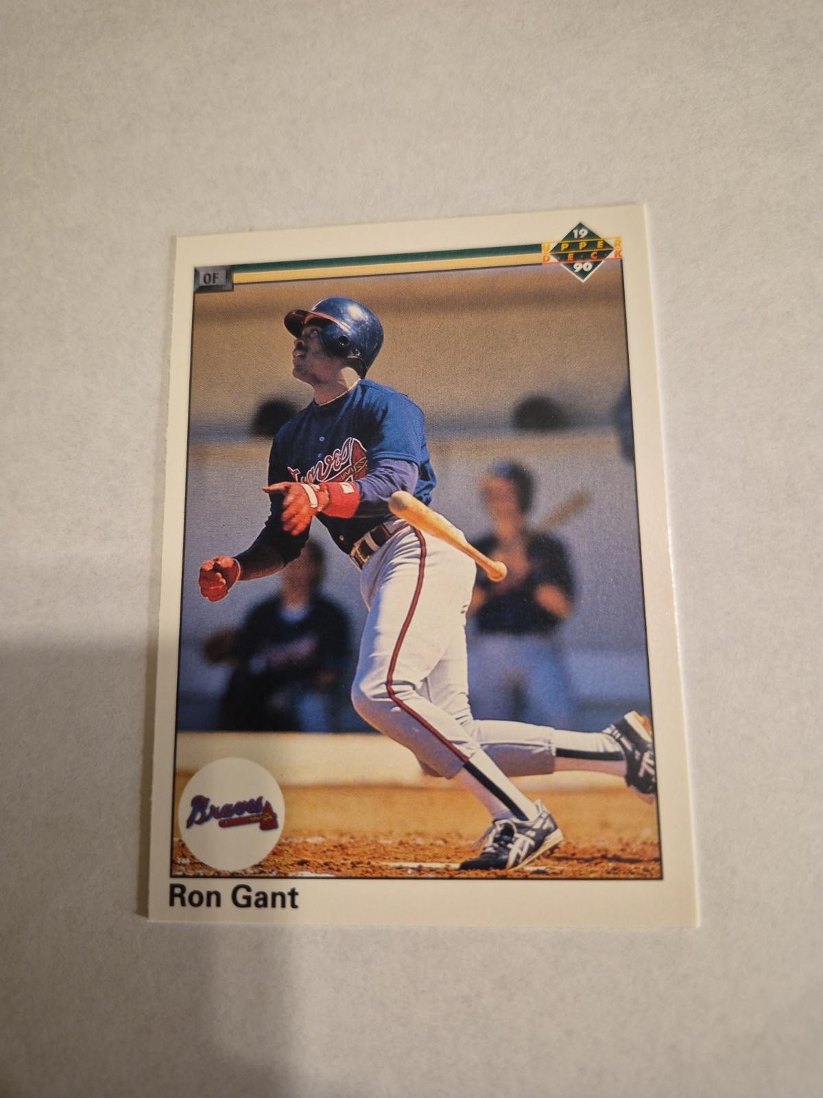 Ron Gant 1990 UPPER DECK #232 FREE SHIPPING