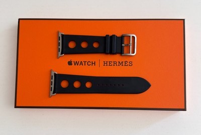 Apple Watch Hermès - 49 mm Scub H Diving Noir Armband Strap Ultra NP 599 Euro