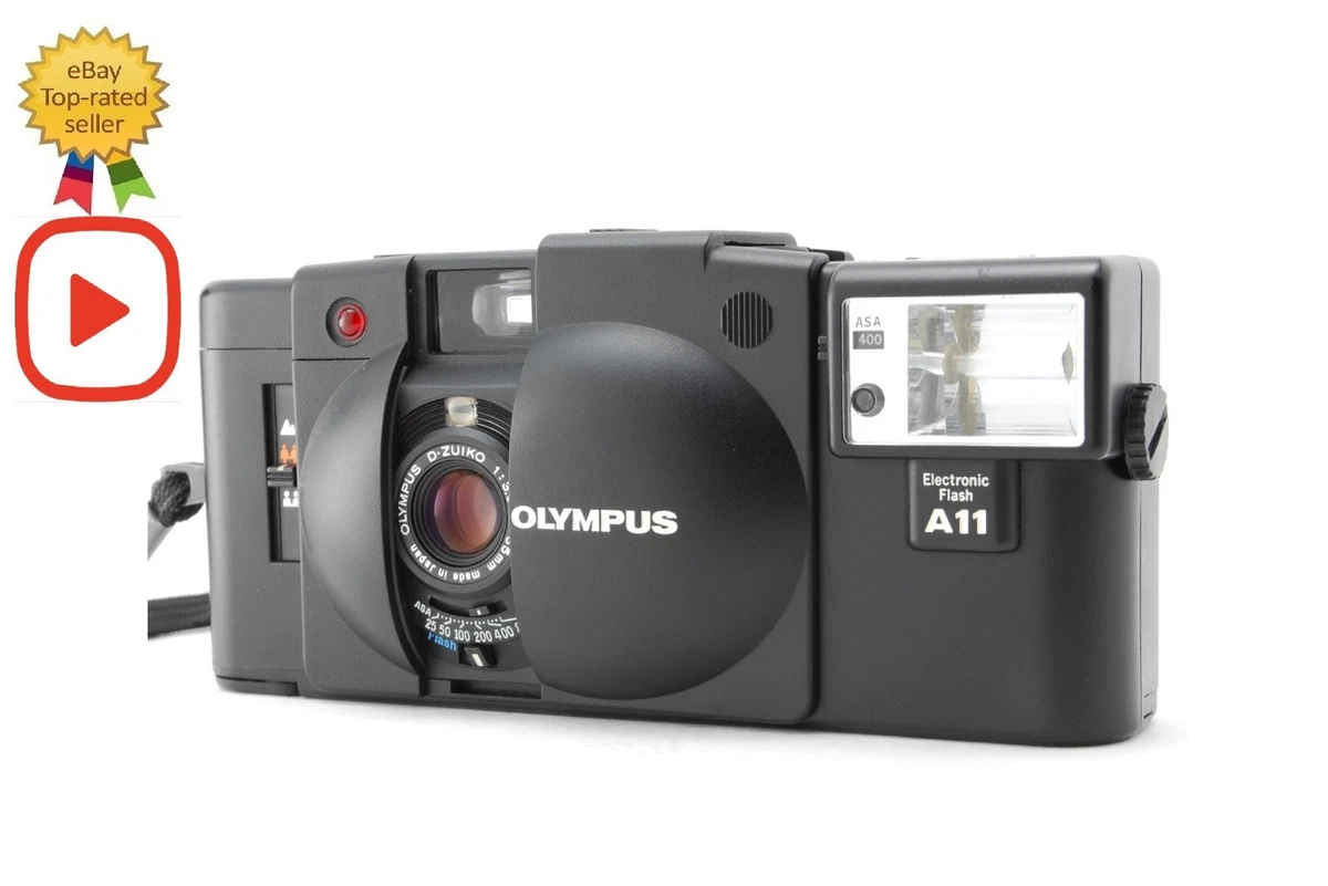 オリンパス Olympus XA A11 OLYMPUS XA フィルムカメラ A11フラッシュ付き Olympus XA Camera with