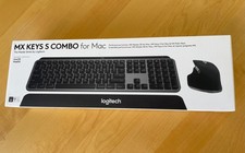 New Logitech MX Keys S Combo for Mac Wireless Keyboard  Mouse