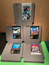 NES Nintendo Games - Gradius - Clu Clu - Slalom - Robo Warrior - Kung Fu - Fra &lsquo;