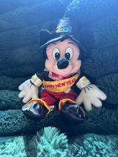 Walt Disney World New Year 2000 Mickey Mouse Bean Bag - New with Tag