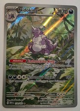 Pokemon Nidoking 174/165 Illustration Rare Scarlet & Violet 151 MEW NM on eBay