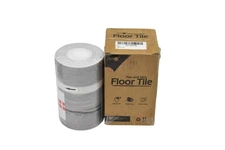 Art3d Peel and Stick Vinyl Floor Tile Dust Grey 15 Sq Ft Waterproof 10 Piece Set