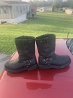 Harley-Davidson D96047 Men's Landon 10-Inch Motorcycle Boots - Black