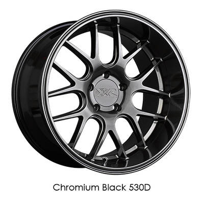 XXR Wheels Rim 530D 19x10.5 5x114.3 ET20 73.1CB Chromium Black