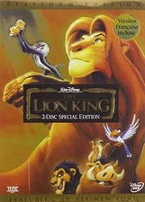 The Lion King (Two-Disc Platinum Edition) - DVD By Matthew Broderick - VERY GOOD