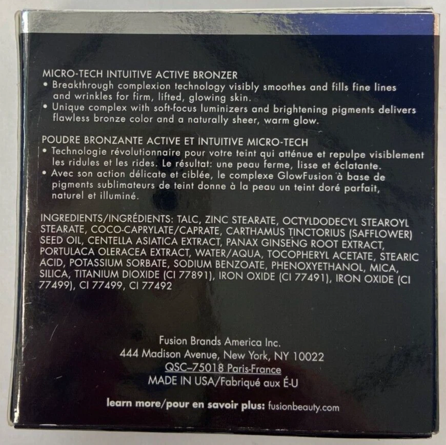 Fusion Beauty Glow Fusion Micro-Tech 直观活性古铜色 0.35 盎司/10 克 — 第 2/3 张图片